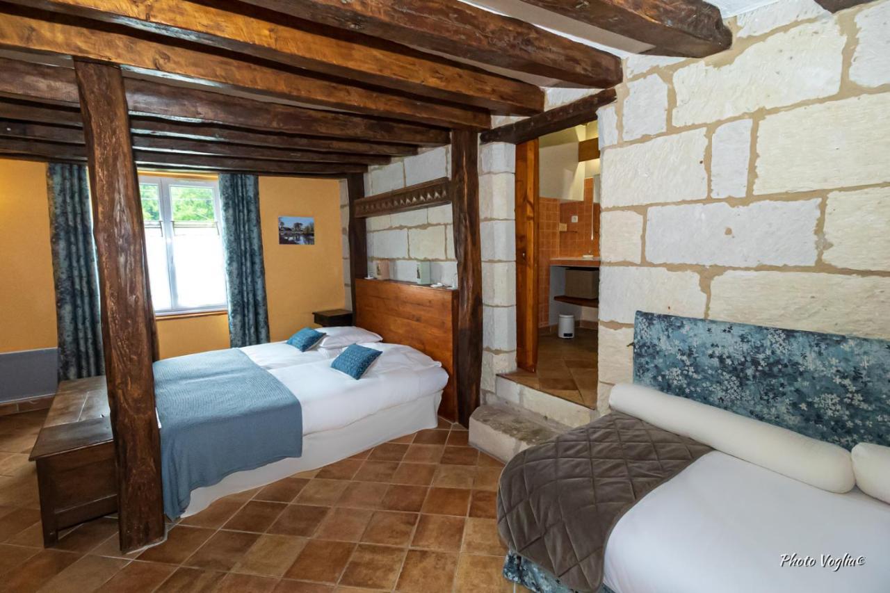 Domaine De La Juranvillerie, Gite Et Chambres D'Hotes Rigny-Ussé Exterior foto